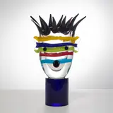 Kiki Kogelnik, Sculpture Multi Striped Head