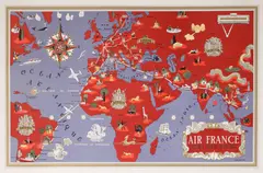 Lucien Boucher, AIR FRANCE. RÉSEAU AÉRIEN MONDIAL