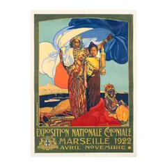 David Dellepiane, EXPOSITION NATIONALE COLONIALE. MARSEILLE, 1922