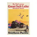 Maurice Logan, BY RAIL ACROSS GREAT SALT LAKE, SOUTHERN PACIFIC