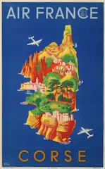 Lucien Boucher, AIR FRANCE, Corse