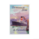 Odin Rosenvinge, DOMINION LINE to CANADA. S.S. Canada