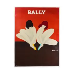 BALLY by Bernard Villemot, sold Oct 2024