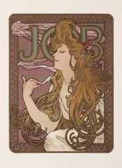 JOB by Alphonse Mucha, offered Oct 2024