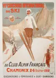 René Leverd, VIe CONCOURS INTERNATIONAL DE ski DU CLUB ALPIN FRANCAIS. CHAMONIX