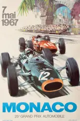 Michael Turner, MONACO 25e GRAND PRIX. 7 mai 1967