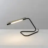 Lampe de table Tubino by Achille & Pier Giacomo Castiglioni, A labeled 'Tubino' table lamp in enameled metal and metal by Achille and Pier Giacomo Castiglioni designed in 1949 and e, sold Sep 2024