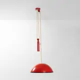 Suspension Relemme by Achille & Pier Giacomo Castiglioni, A 'Relemme' pendant lamp in lacquered metal and rubber by Achille and Pier Giacomo Castiglioni designed in 1962 and edit, sold Sep 2024