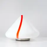 Renato Toso, Lampe à poser Mico, A 'Mico' table lamp in Murano glass and plastic designed by Renato Toso in 1972 and edited by Leucos
