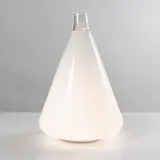 Noti Massari, Lampe à poser Buto, A 'Buto' table lamp in Murano glass and plastic by Noti Massari designed in 1977 and edited by Leucos