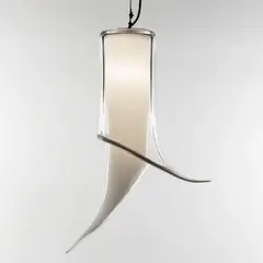 Renato Toso, Suspension Fiore, A 'Fiore' pendant light in multilayered glass and methacrylate by Renato Toso designed in 1968 and edited by Leucos