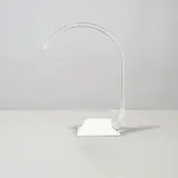Edy Ten Berge, Lampe de table King, A 'King' table lamp in Perspex, glazed porcelain and lacquered metal by Edy Ten Berge in 1984 and edited by Edy Ten Berge circa 1990