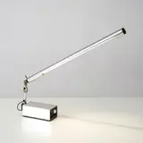 Gerald Abramowitz, Lampe de table Mark 2, Aluminium anodisé et acier peint