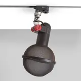 Roger Tallon, Ensemble de quinze lampes-projecteurs Micro et une lampe-projecteur de la série Pin Spot à fixation sur rail, Acier peint, ABS et aluminium