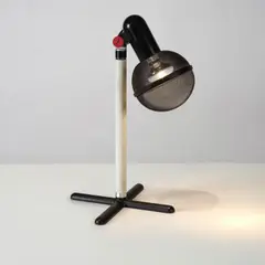 Roger Tallon, Lampe à poser Micro de la série Pin Spot, Acier laqué, ABS et aluminium