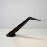 Yves Christin, Lampe de table Concorde, A 'Concorde' table lamp in lacquered metal and cast iron by Yves Christin designed circa 1979 and edited by Antonangeli