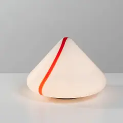 Renato Toso, Lampe à poser Mico, A 'Mico' table lamp in Murano glass and plastic designed by Renato Toso in 1972 and edited by Leucos