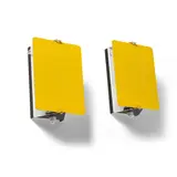 Charlotte Perriand, Paire d'appliques CP1, A pair of 'CP1' sconces in lacquered metal by Charlotte Perriand designed in 1963