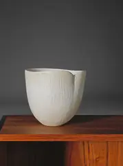Bol by John Ward, A marked bowl in glazed stoneware by John Ward circa 1985, sold May 2024