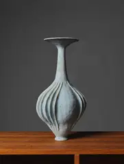 Vase by Ursula Morley Price, A marked vase in stoneware by Ursula Morley-Price circa 1990, sold May 2024