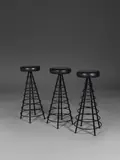 Philippe Starck, Ensemble de trois prototypes de tabourets de bar