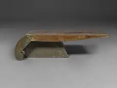 Table basse Passif de la collection Containers by Martin Szekely, A 'Passif' coffee table from the 'Containers' collection in passivated steel by Martin Szekely and edited by Néotù in 19, sold May 2024