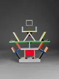 Bibliothèque Carlton by Ettore Sottsass, sold May 2024