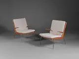 Peter Hvidt & Orla Mølgaard-Nielsen, Paire de fauteuils Boomerang