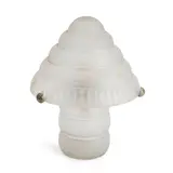 Daum, ART DECO FROSTED GLASS TABLE LAMP, 1925