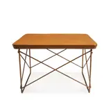 Charles and Ray Eames, FOR HERMAN MILLER WIRE BASE LOW TABLE, early 1950s, birch laminate, metal, label on underside, ht