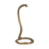 early 20th century, unmarked, ht. 10 in. by Cobra-Form Gilt-Brass Pocket Watch Stand, sold May 2024
