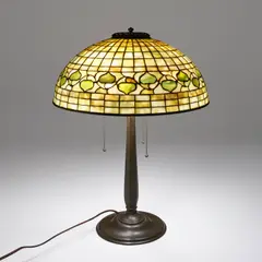 "Acorn" Table Lamp by Tiffany Studios, sold Feb 2024