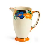 Clarice Cliff, "Garland" Pattern Pitcher