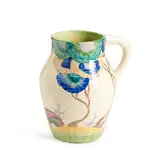 Clarice Cliff, "Rhodanthe" Pattern Lotus Jug
