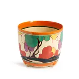 Clarice Cliff, "Orange Autumn" Pattern Jardiniere