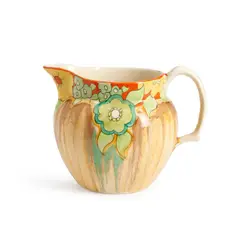 "Killarney" Pattern Pitcher by Clarice Cliff, 1937, offered Feb 2024