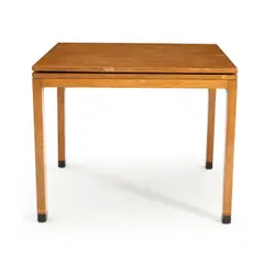 for Dunbar Extendable Dining Table by Edward Wormley, 1960, mahogany, sold Feb 2024