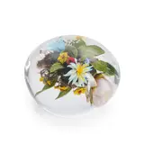 Paul Stankard, Botanical Paperweight with Root Person