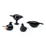 Untitled by Oiva Toikka Four Glass Birds, 2000, sold Feb 2024
