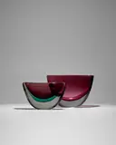 Flavio Poli, Two Sommerso Vases