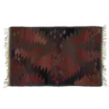 Barbro Nilsson, 'Tånga Blå' Flatweave Carpet