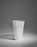 Carlo Scarpa, Monumental 'Lattimo Mezza Filigrana' Vase