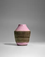 Jean Besnard, Vase, glazed stoneware, incised mark 'Jean Besnard FRANCE'