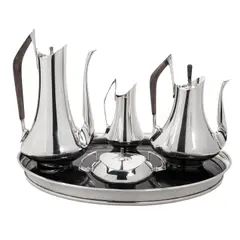 Donald Colflesh, Circa '70 Tea and Coffee Service with Tray