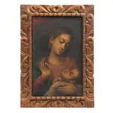MÉXICO, SIGLO XVIII by la Virgen María Con El Niño, Óleo sobre tela, offered Feb 2025