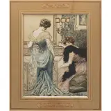 Albert Guillaume, PIERRE DE TOUCHE, Acuarela sobre papel