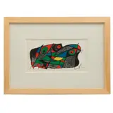 Joan Miró, Suecia, de la serie Miró escultor, 1975, Litografía sin número de tiraje