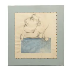 Firmado "amaral", Untitled, 1977, Acuarela y grafito sobre papel