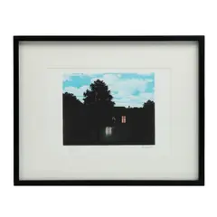 René Magritte, L'Empire des lumières, Litografía, edición póstuma 44 / 300
