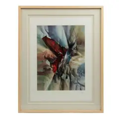 Leonardo Nierman, Serie de papeles arrugados II, Litografía 33/ 325